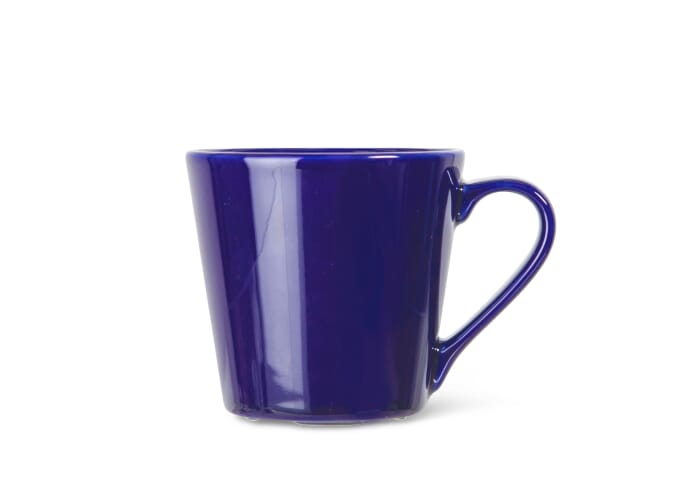 Mug 200 ml en grès à personnaliser Sagaform Brazil Bleu foncé